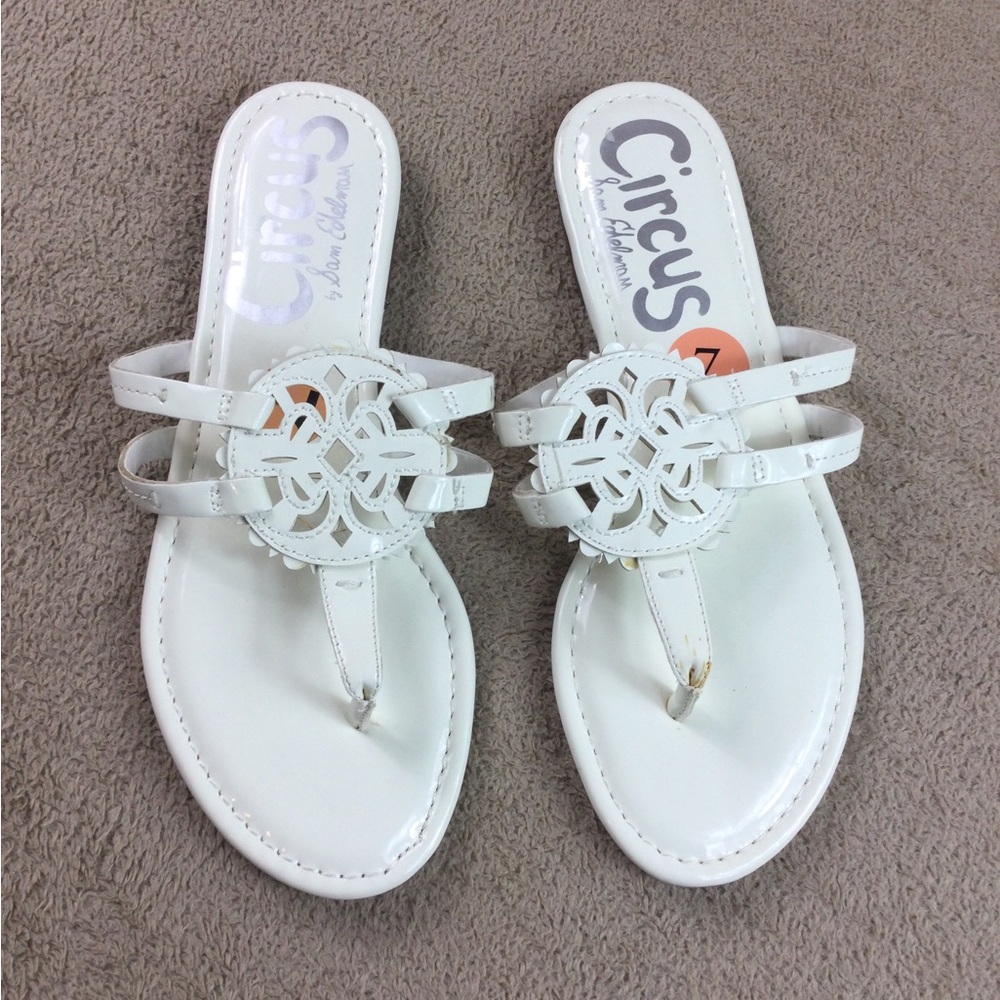 Circus by Sam Edelman white sandals size 7